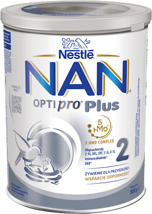 NAN Mleko Optipro Plus 2 po 6 m-cu  Nestlé NAN