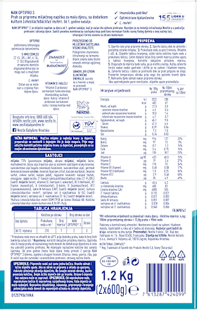 Nan Optipro 3 zamjensko mlijeko, 12 – 24 mj. Nestlé