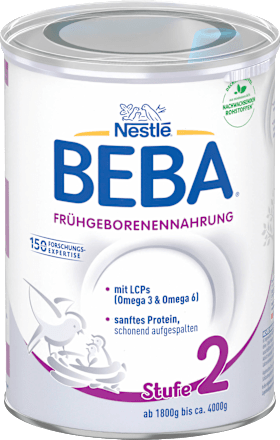 Spezialnahrung Frühgeborenen 2 von Geburt an Nestlé BEBA