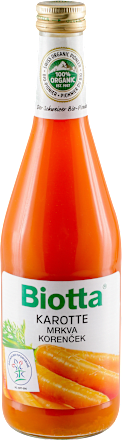 Mutni sok od organske šargarepe Biotta