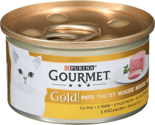 Gold pašteta za odrasle mačke u konzervi - piletina Purina Gourmet