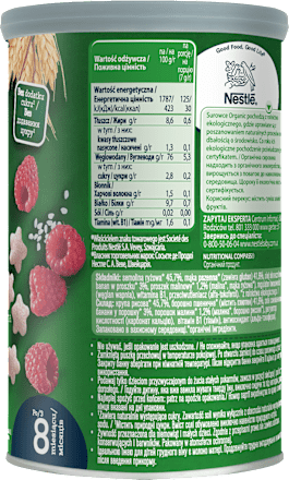 Snack od riže i pšenice s malinom i bananom Gerber Organic