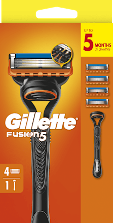 Rasoio 5 lame Fusion5 + 4 lame Gillette