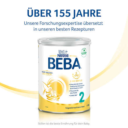 Folgemilch 2 nach dem 6. Monat Nestlé BEBA