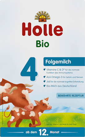 aki46Holle Bio Folgemilch 4     3箱セット Holle Folgemilch 4 ab dem 12. Monat, 600 g dauerhaft günstig