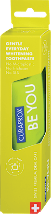 BE YOU belilna zobna pasta Explorer z okusom jabolka in aloe vere CURAPROX