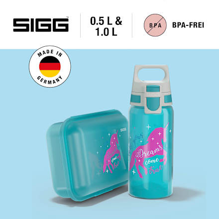 Brotdose und Flasche Set VIVA türkis 2tlg. SIGG