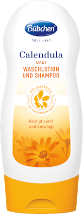 Waschlotion und Shampoo Calendula Bübchen
