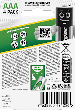 Ladegerät Accu Base Recharge Energizer