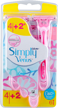 Simply, ženski brijač Gillette Venus