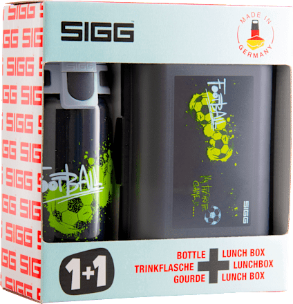Brotdose und Flasche Set VIVA anthrazit 2tlg SIGG