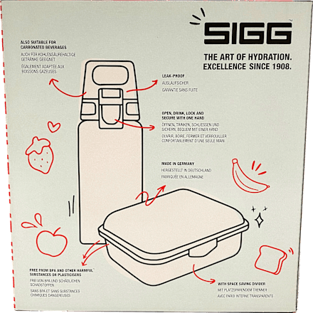 Brotdose und Flasche Set VIVA türkis 2tlg. SIGG