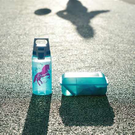 Trinkflasche Kinder Viva One türkis Einhorn, 500 ml SIGG