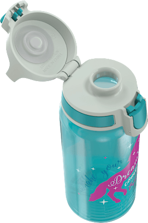 Trinkflasche Kinder Viva One türkis Einhorn, 500 ml SIGG