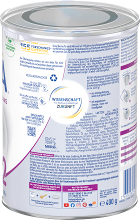 Spezialnahrung Frühgeborenen 2 von Geburt an  Nestlé BEBA