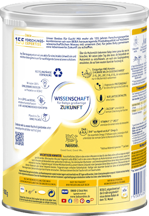 Folgemilch 2 nach dem 6. Monat Nestlé BEBA