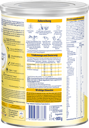 Folgemilch 2 nach dem 6. Monat Nestlé BEBA