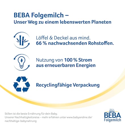 Folgemilch 3 ab dem 10. Monat Nestlé BEBA
