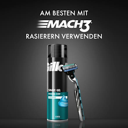 Rasiergel Sensitive Original Scent Gillette