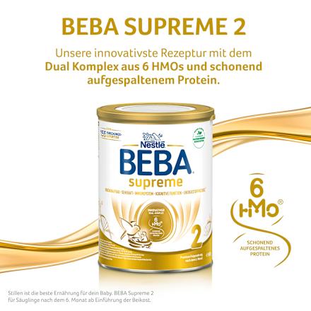 Folgemilch Supreme 2 ab dem 7. Monat Nestlé BEBA