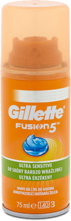 FUsion5 gel za brijanje Ultra Sensitive Gillette