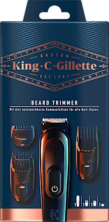 Barttrimmer King. C. Gillette