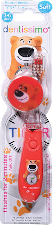 Otroška zobna ščetka Kids Soft, z 2-minutnim časovnikom dentissimo