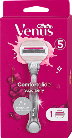 Comfortglide Sugarberry Rasierer Platinum Gillette Venus