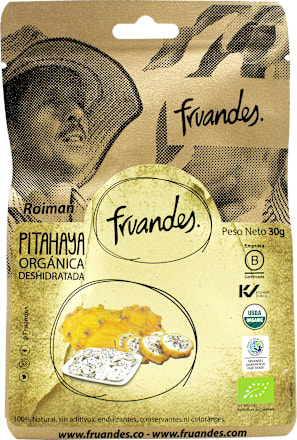 Fructul dragonului deshidratat fruandes