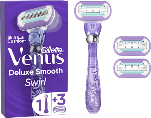 Starterset, Rasierer Deluxe Smooth Swirl Gillette Venus