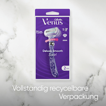 Starterset, Rasierer Deluxe Smooth Swirl Gillette Venus
