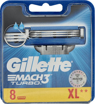 Wkłady do maszynki Mach3 Turbo Gillette