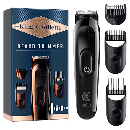 Barttrimmer King. C. Gillette