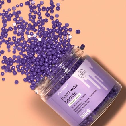 Enthaarungswachs hard wax beads Acai Berry Sliick