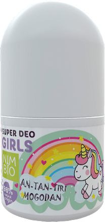 Deodorant natural pentru fetițe NIMBIO