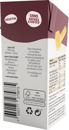 Haferdrink Choc Norris, Kakao & Banane yamo