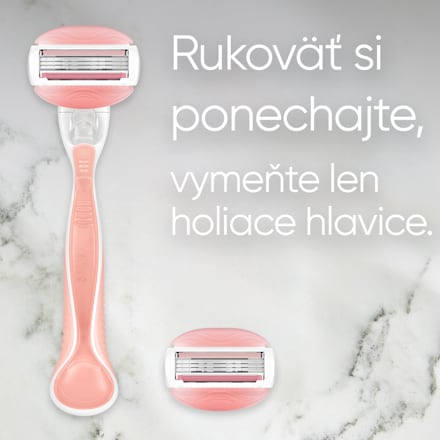 Dámsky holiaci strojček Comfortglide Spa Breeze + 4 náhradné holiace hlavice Gillette Venus