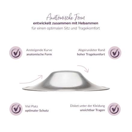 Silberhütchen (1 Paar) Livella