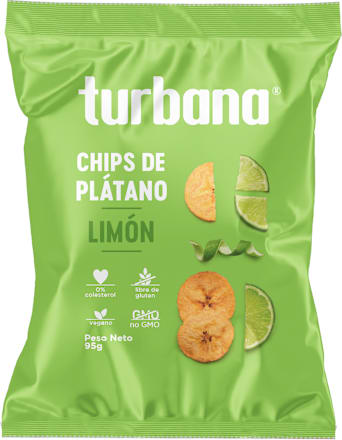 Chipsuri de plantan verde cu lămaie turbana