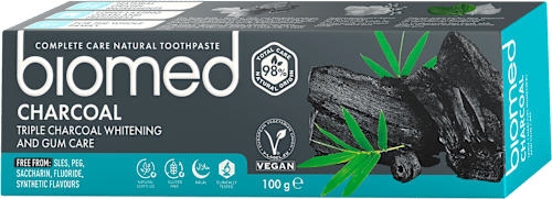 Zubná pasta Charcoal biomed