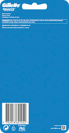 Rasierklingen Mach3 Start + Griff Gillette