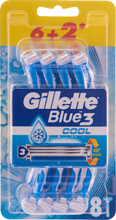 Blue 3 jednokratne britvice Gillette