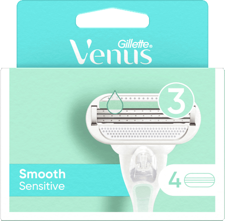 Rasierklingen, Smooth Sensitive Gillette Venus