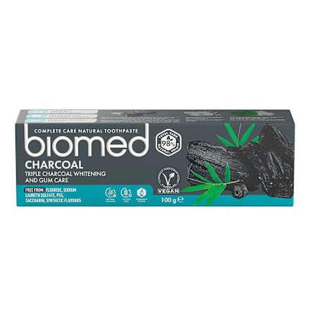 Паста за зъби Charcoal biomed