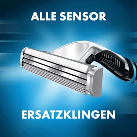 Rasierklingen, Sensor Excel Gillette