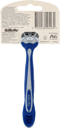 Geillette Blue3  golarka jednorazowa 1szt Gillette