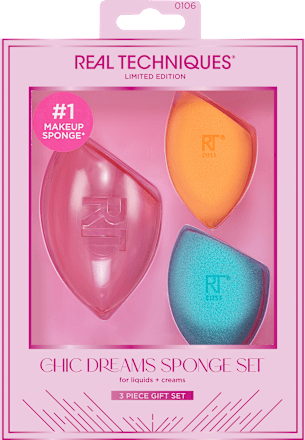 Geschenkset Chic Dreams Make-up Schwamm REAL TECHNIQUES
