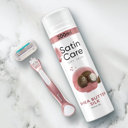 Gél na holenie Shea Butter Silk Satin Care