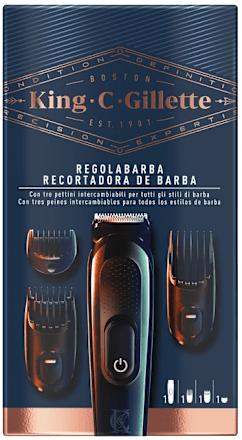 Kit regolabarba  King. C. Gillette