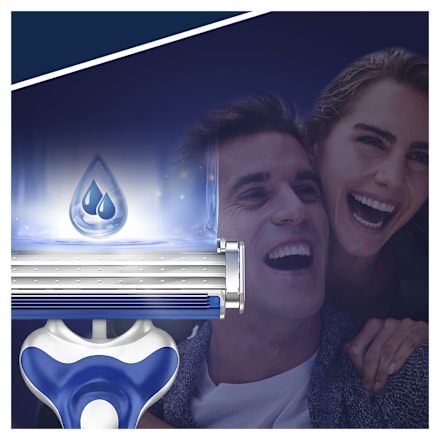 Blue3 férfi eldobható borotva Gillette